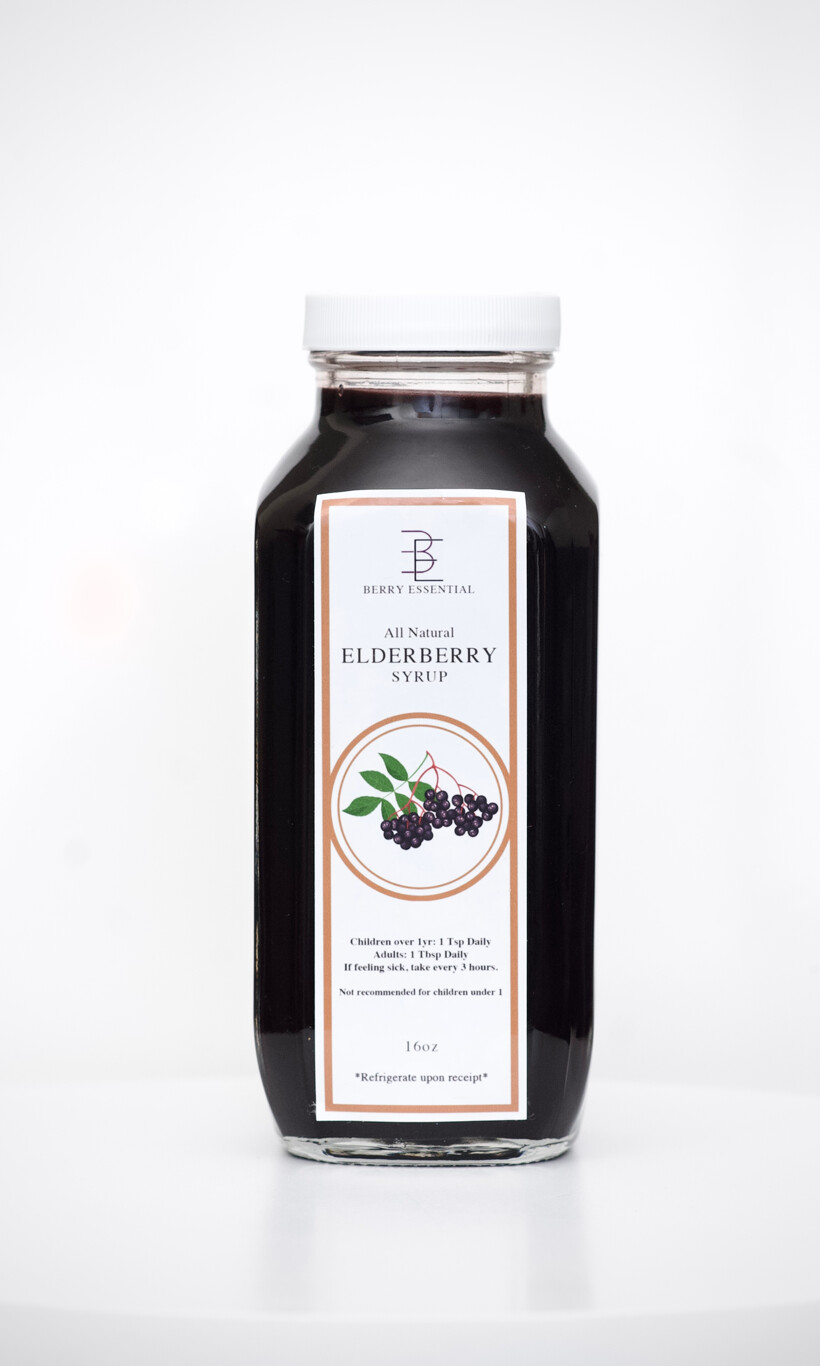 All Natural Elderberry Syrup
