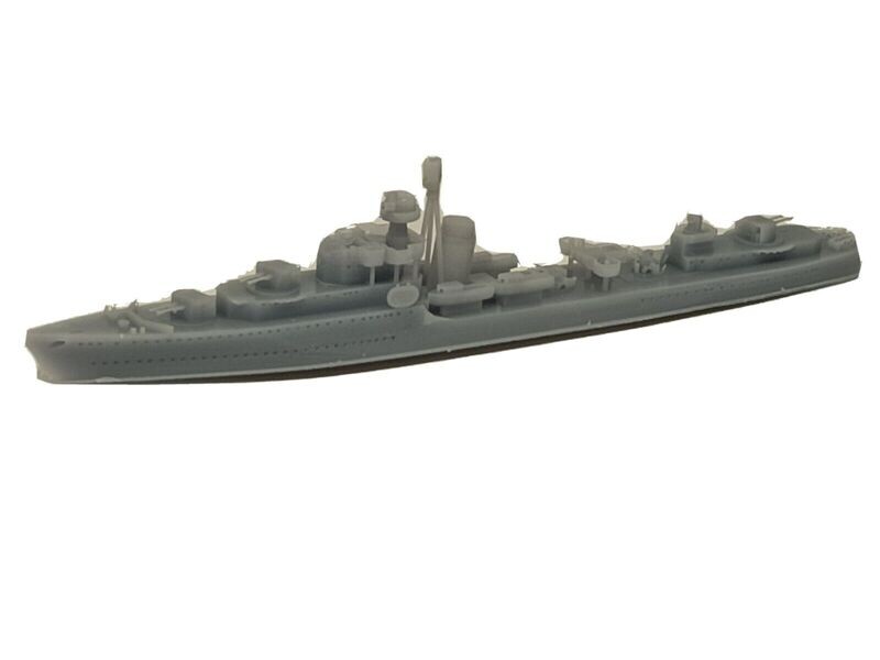 1/1200 WW2 HMS Kipling, destroyer water line model