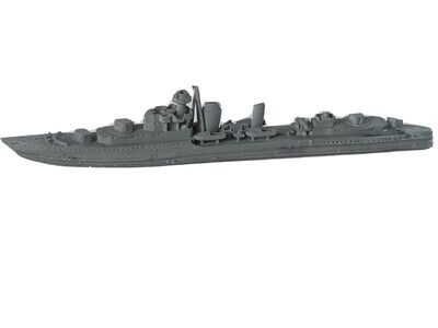 1/1200 WW2 Tribal Class destroyer water line model