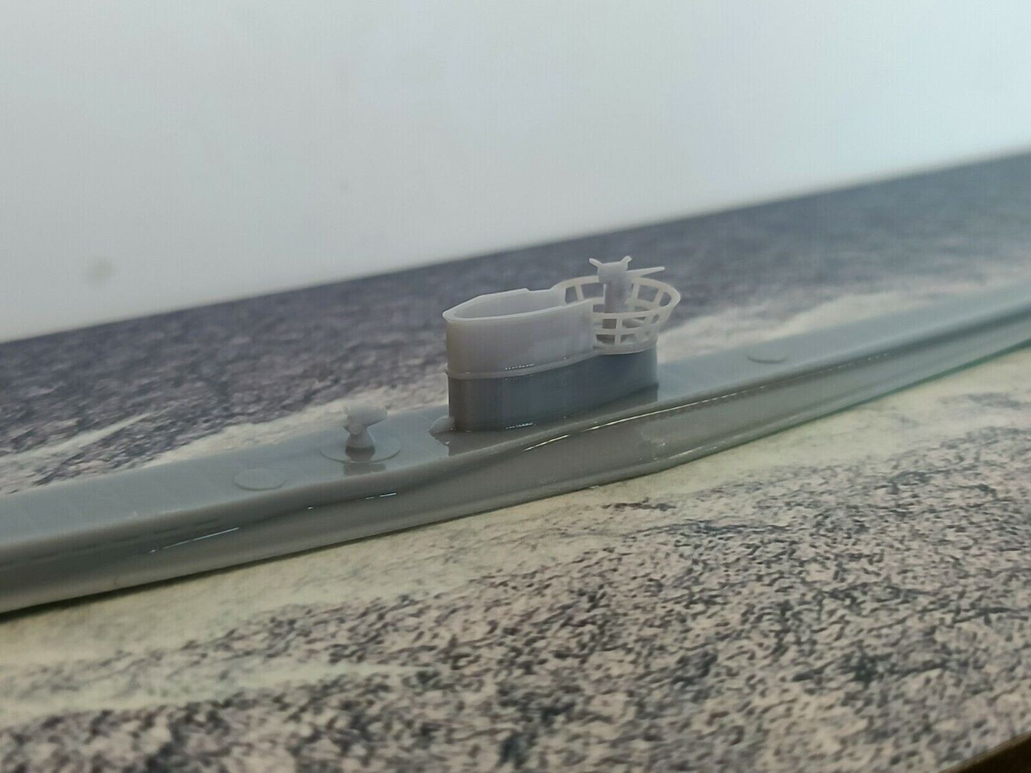 1/350 model kit U boat type V11 German WW2 waterline.