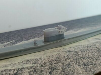 1/350 model kit U boat type V11 German WW2 waterline.