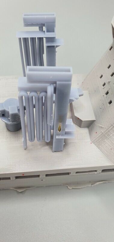 1/350 Tidespring refuelling hoses and boom, set of 3.