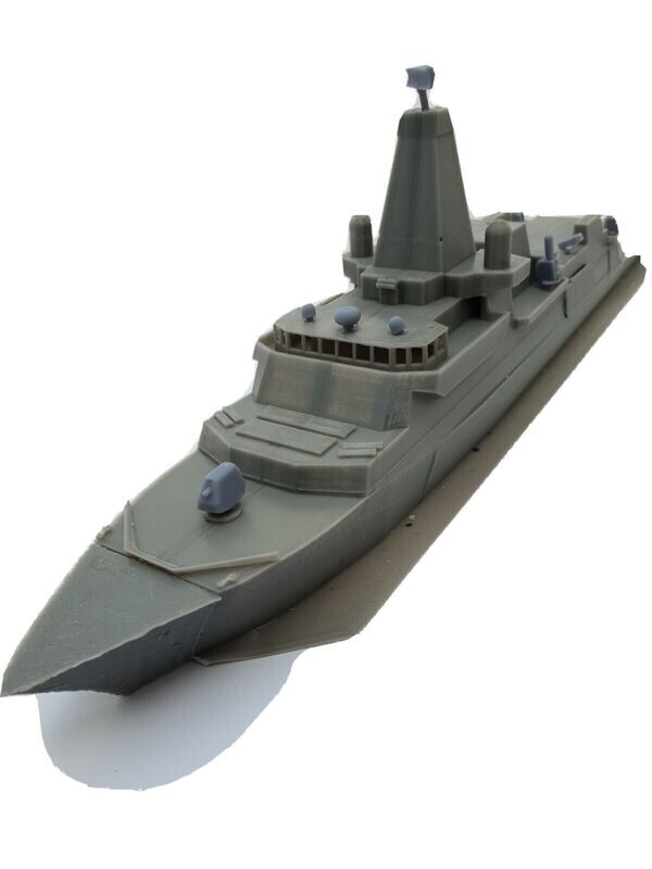 1/350 model ship kits Type 26 Frigate with Merlin crowsnest helicopter.