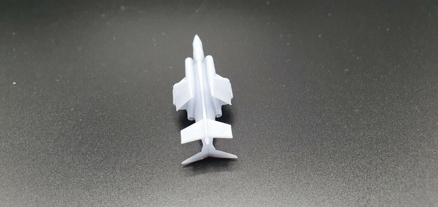 1/700 model HS Buccaneer with folded wings. Set of 10