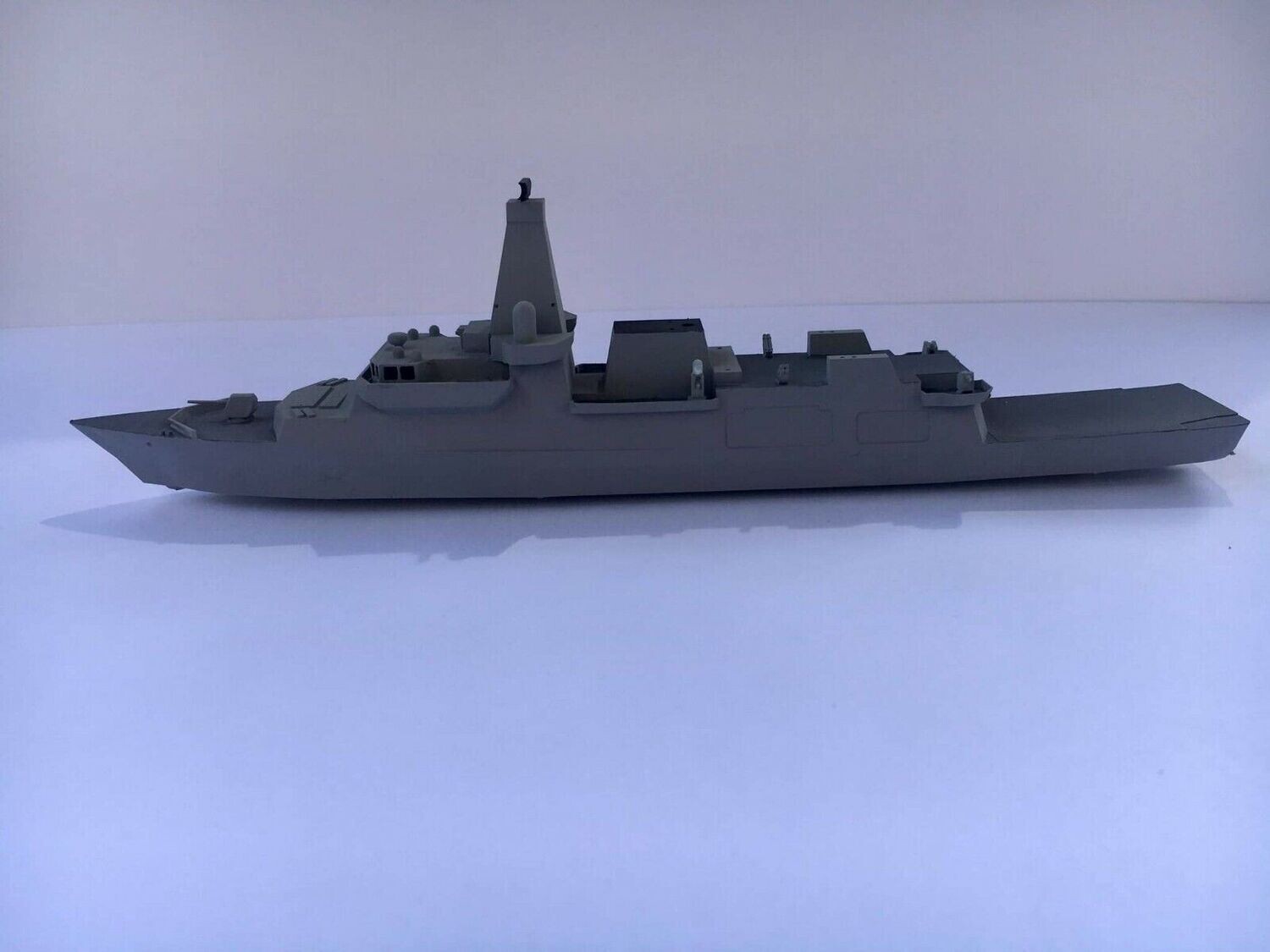 1/700 painted waterline ship model. Type 26 Frigate. Resin printed