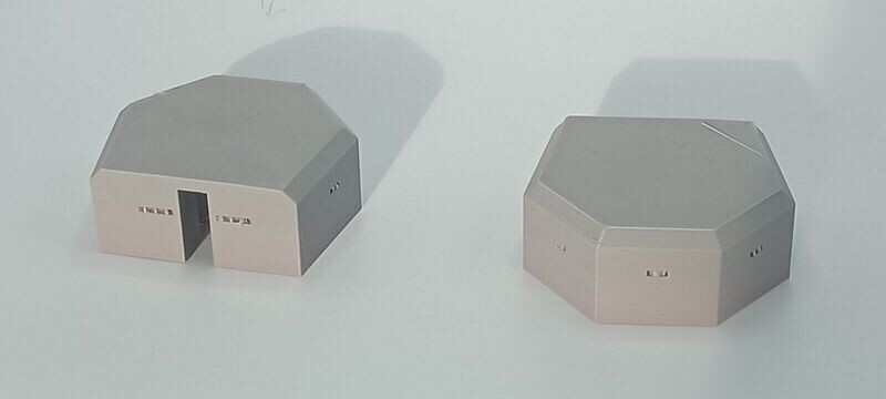 1/72 WW2 pill box model x 2 off. 3D printed in PLA. requires painting