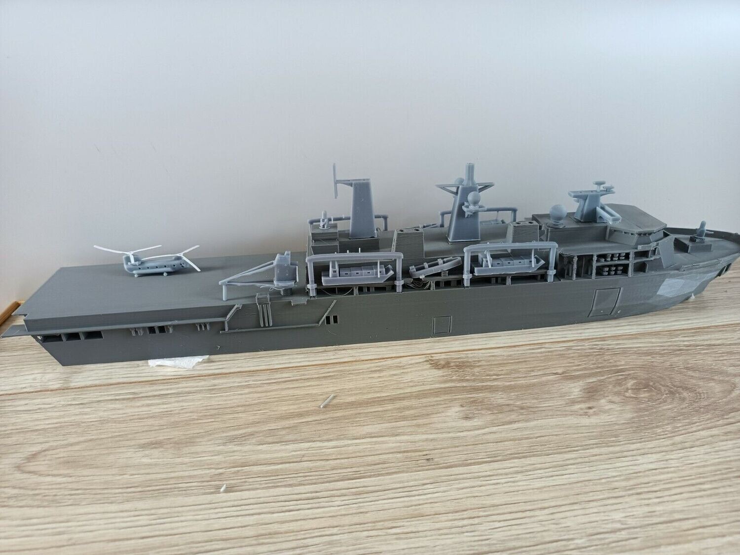 HMS Albion 1/350 model ship waterline