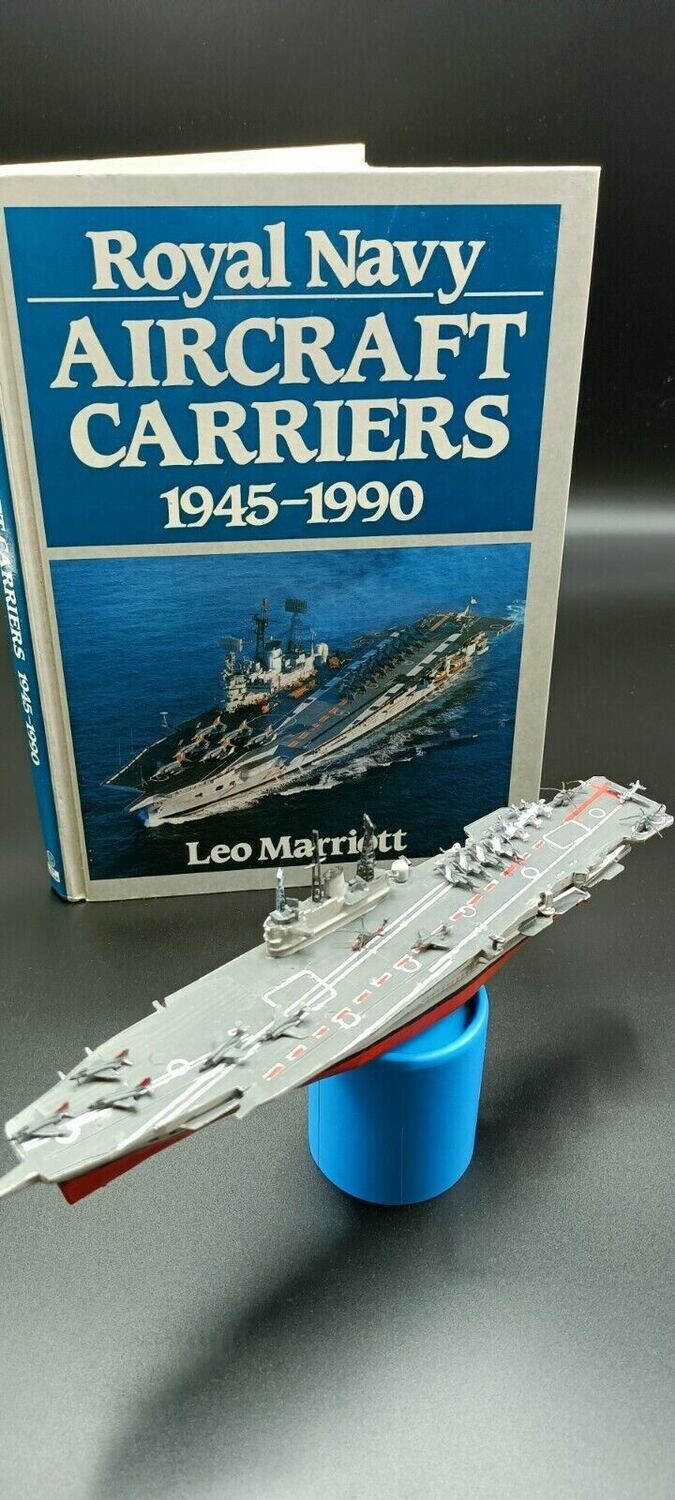 HMS Ark Royal (R09) 1/1200 aircraft carrier full hull model ship kit