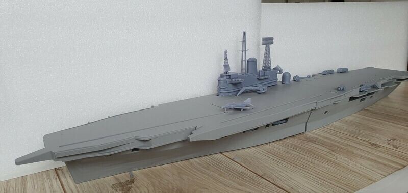 HMS Ark Royal (R09) 1/350 aircraft carrier waterline model ship kit