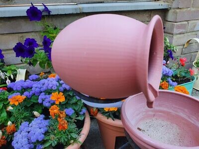 Replacement jug/pot for Terracotta Cascade Water Feature- 3D printed