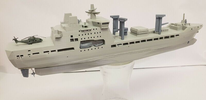 RFA Tidespring  1:350 Model kit with full hull