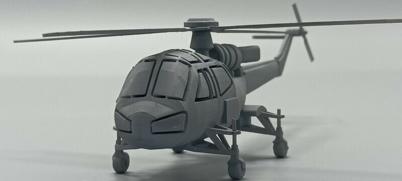 Westland Wasp helicopter 1/72 model