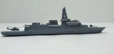 Type 26 Resin printed 1:700 waterline ship model