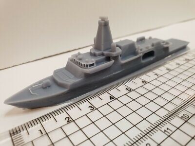 waterline ship 1:1200 Type 26 open mission bay Royal Navy