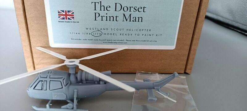 Westland Scout helicopter 1/72