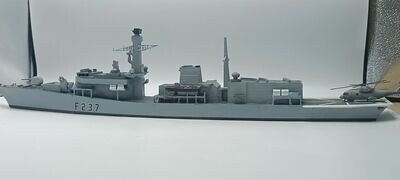 Type 23 Frigate 1:200 waterline ship model kit PLA and Resin printed