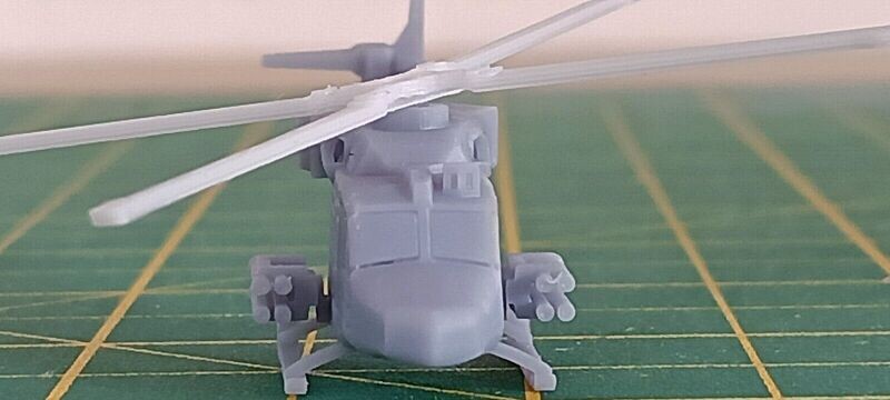 1/200 model Army Westland Lynx TOW helicopter set of 2