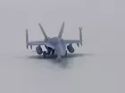 F18 folded Wings 1/700 model . Set of 10