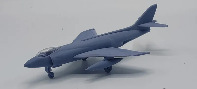 Supermarine Scimitar 1/144 model. 1960's Fleet Air Arm Strike Aircraft Set of 2