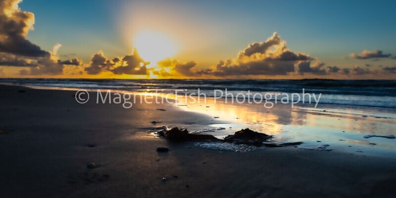 Gulf Sunrise Panorama