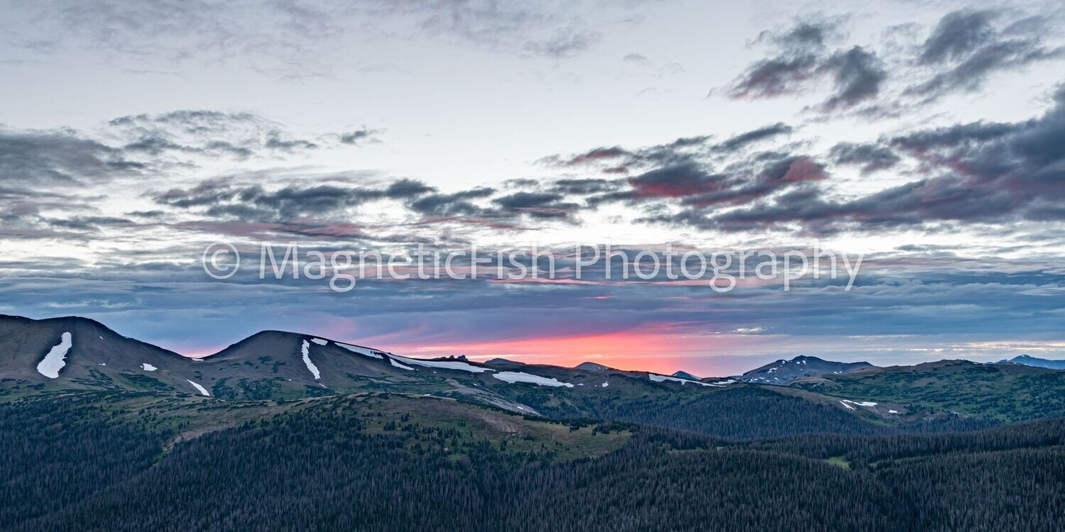 Rocky Mountain Sunset