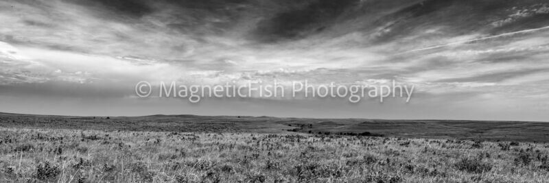 Flint Hills Cloudscape V Panorama