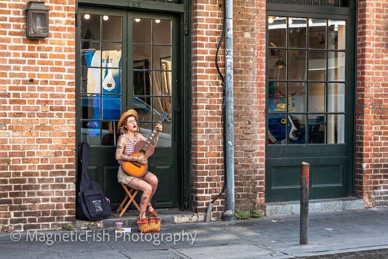 Royal Street Busker