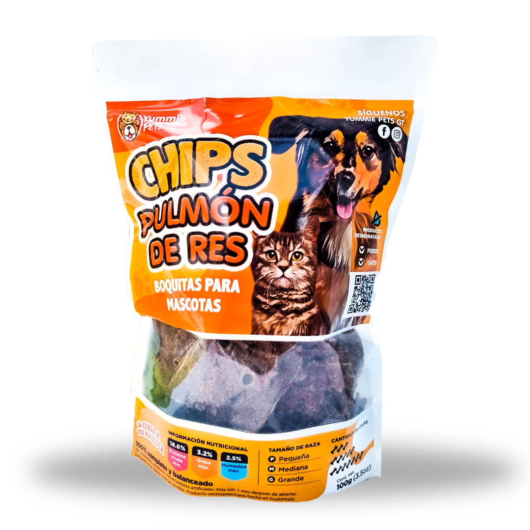 CHIPS SNACKS PULMON DE RES