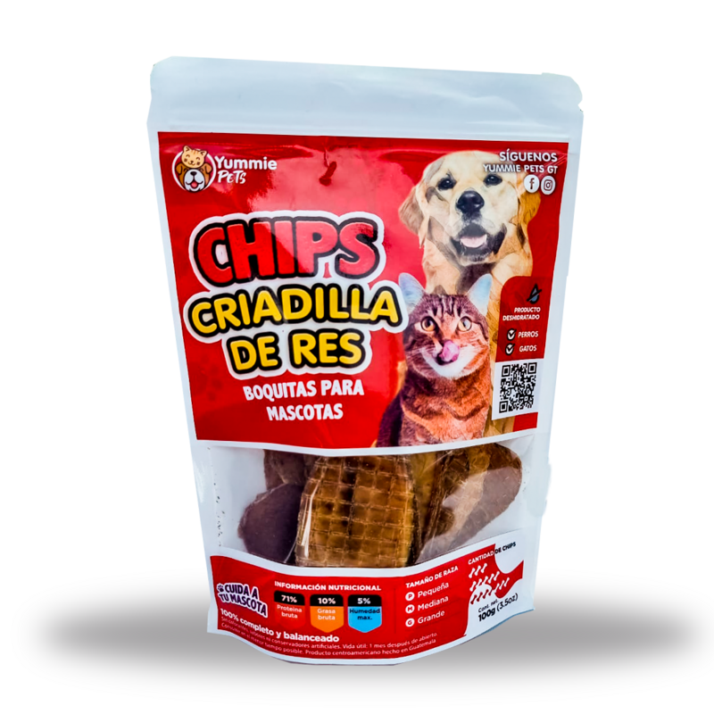 CHIPS SNACK CRIADILLA DE RES 100 GR