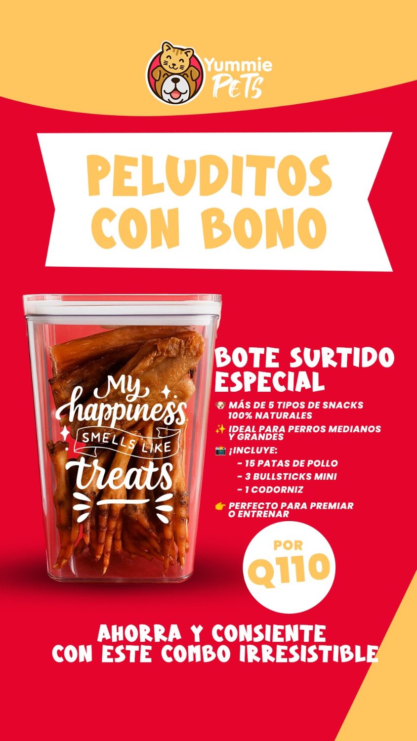 PELUDO CON BONO