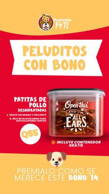 PELUDO CON BONO