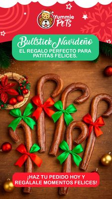 BULLSTICKS Bastón Navideño