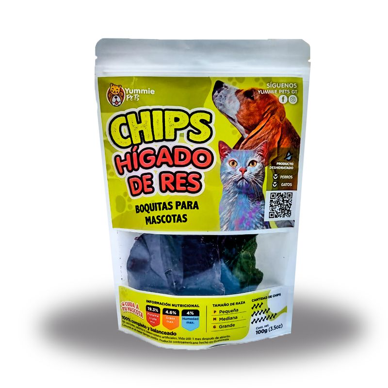CHIPS SNACKS HIGADO DE RES