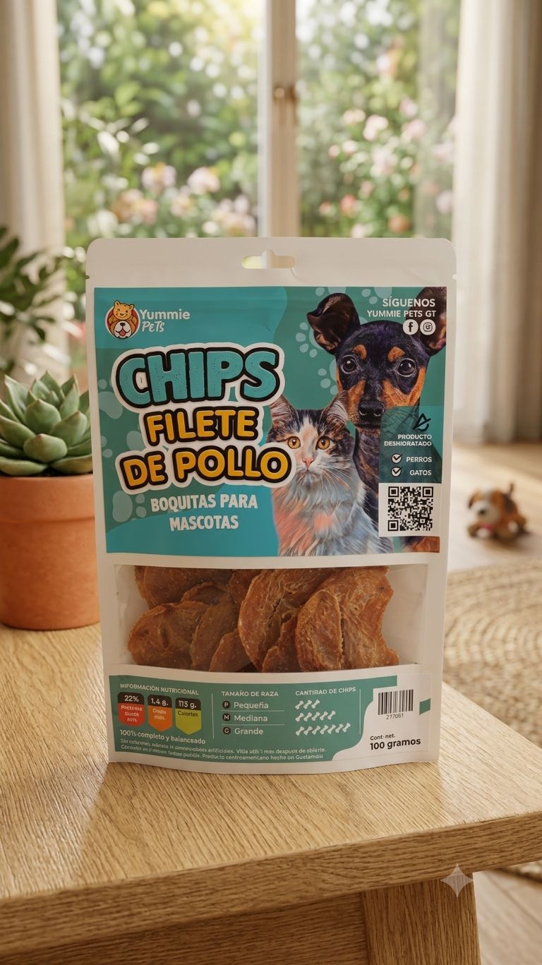 CHIPS SNACKS FILETE DE POLLO