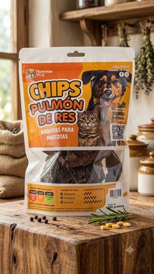 CHIPS SNACKS PULMON DE RES