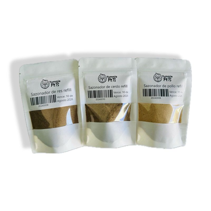 TRIPACK SAZONADOR REFILL