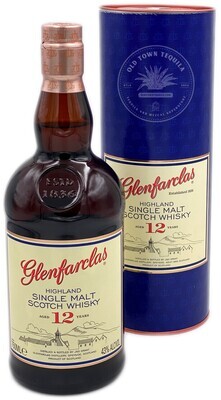 Glenfarclas Highland Single Malt Scotch Whisky 12 Years 750ml