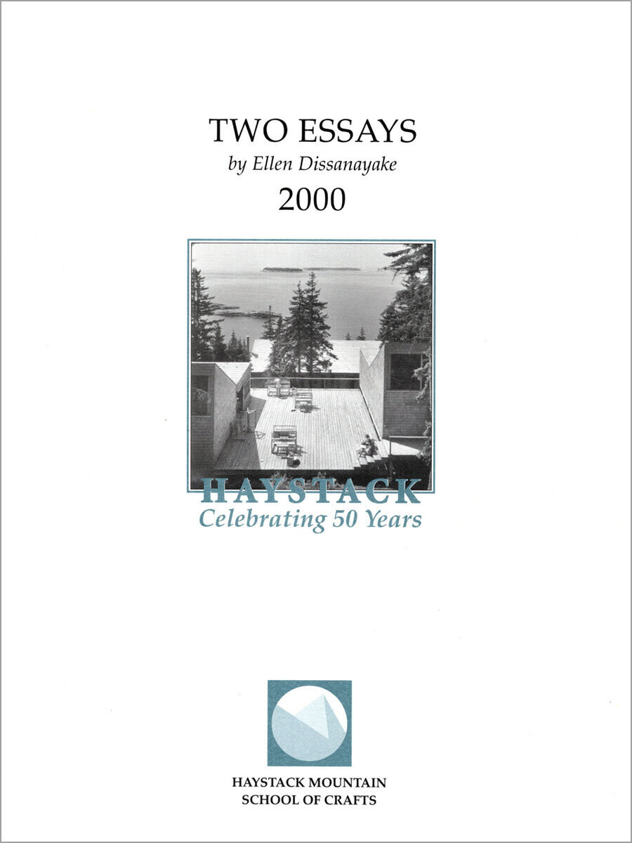 Two Essays by Ellen Dissanayake, #11
