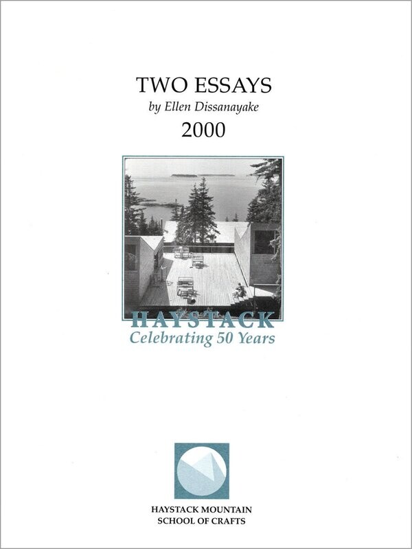 Two Essays by Ellen Dissanayake, #11
