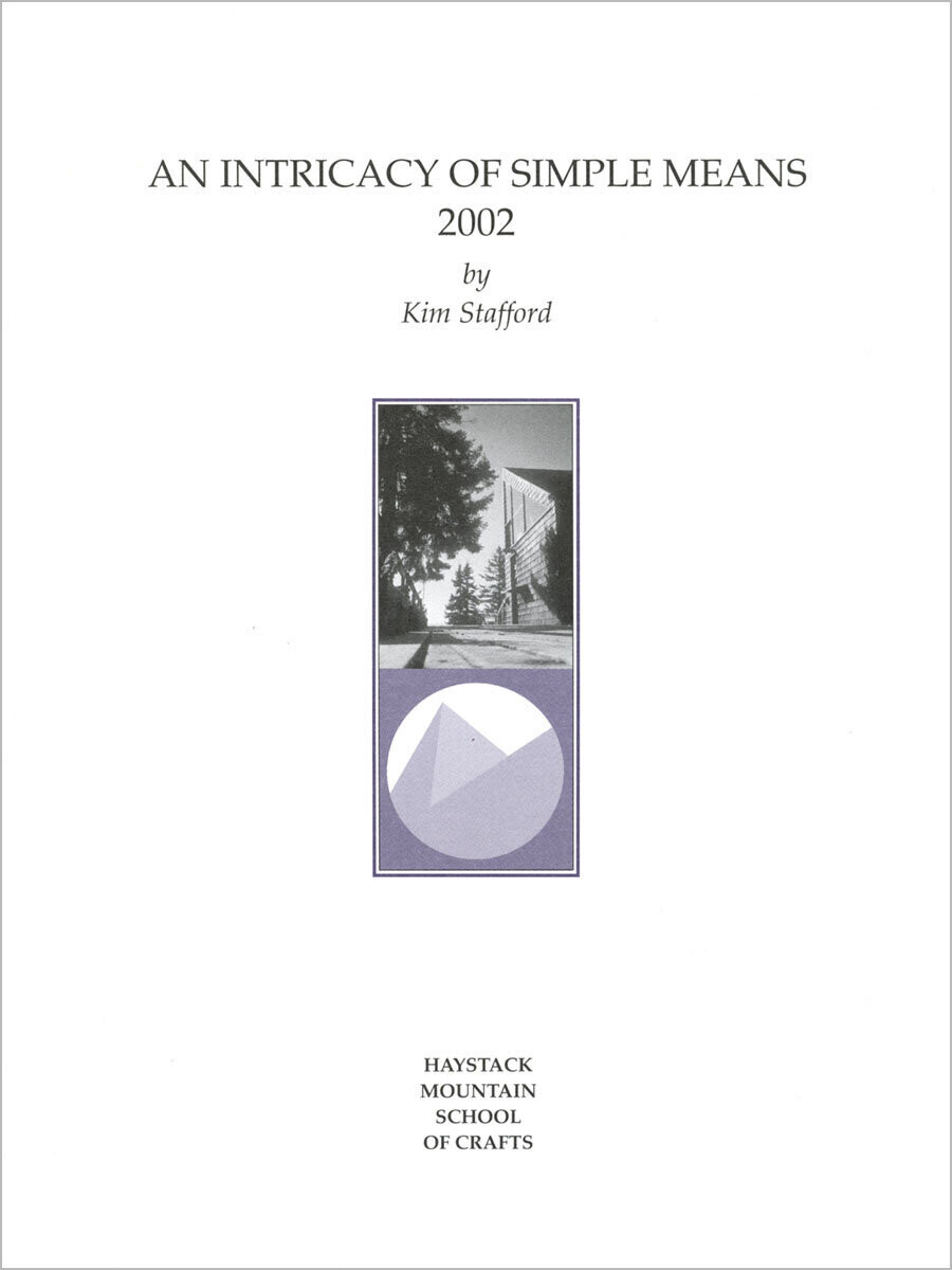 An Intricacy of Simple Means by Kim Stafford, #13