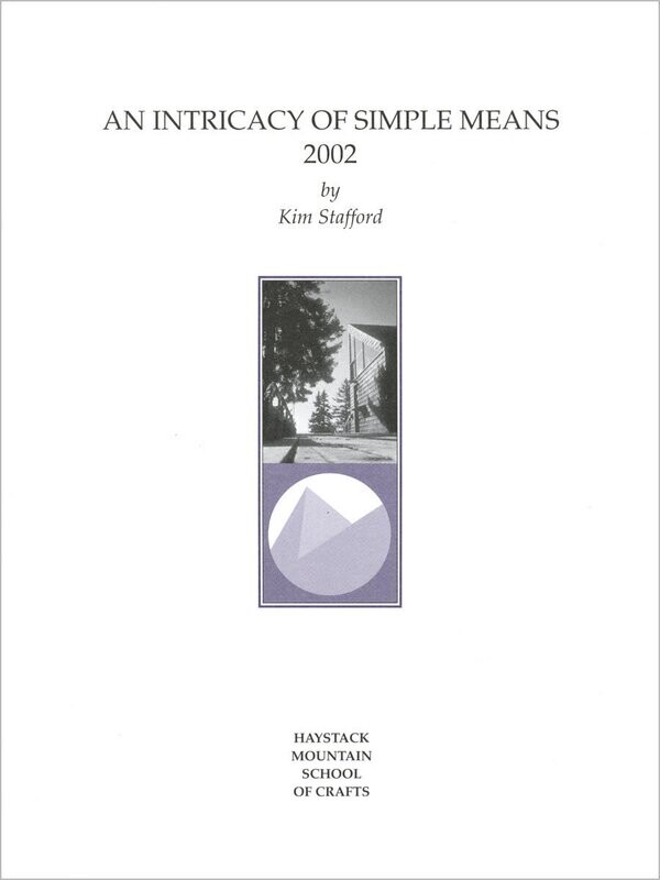 An Intricacy of Simple Means by Kim Stafford, #13