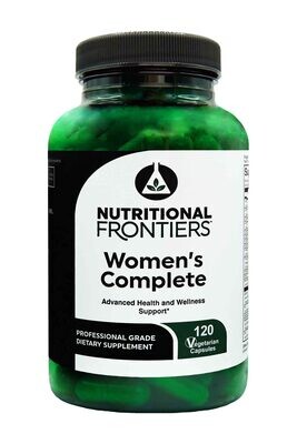 Nutritional Frontiers Women's Complete 120 veg caps