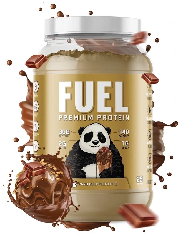 Panda Supps Fuel Chocolate Ice Cream