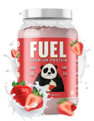 Panda Supps Fuel Strawberries &amp; Cream
