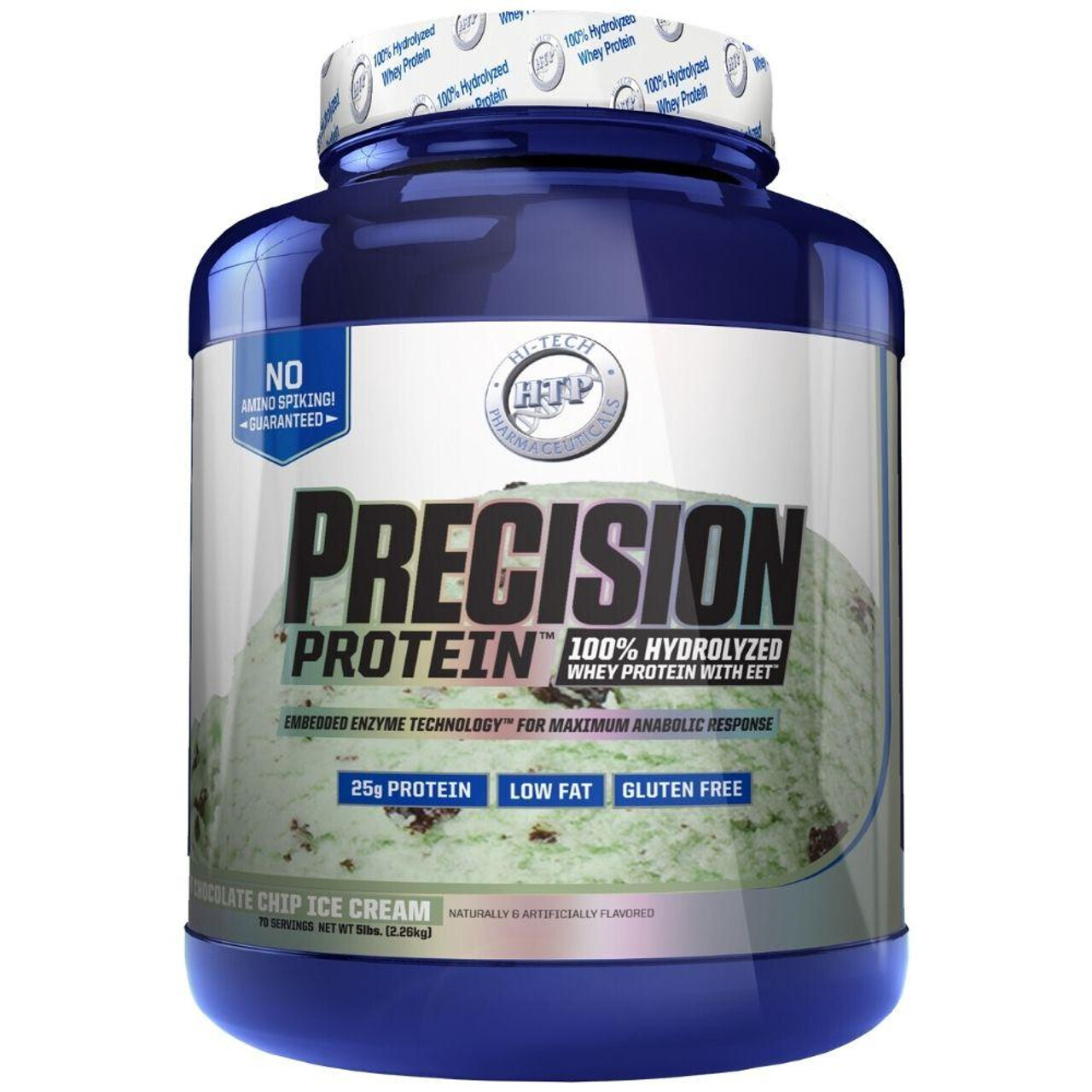 2 lb. Hi-Tech Precision Mint Chocolate Chip Ice Cream