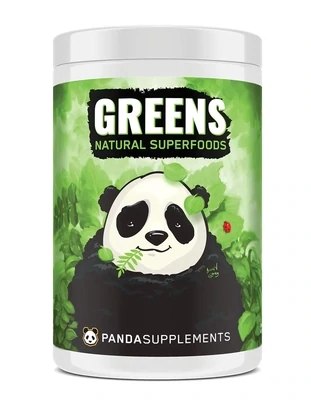 Panda Supps Greens Green Pineapple