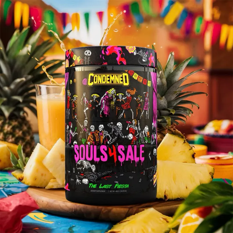 Condemned Labz Souls 4 Sale &quot;The Last Fiesta&quot; Pineapple Mandarina