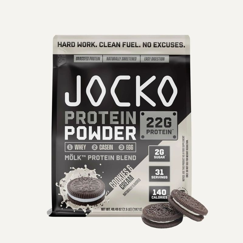 Jocko Molk Protein Cookies &amp; Cream