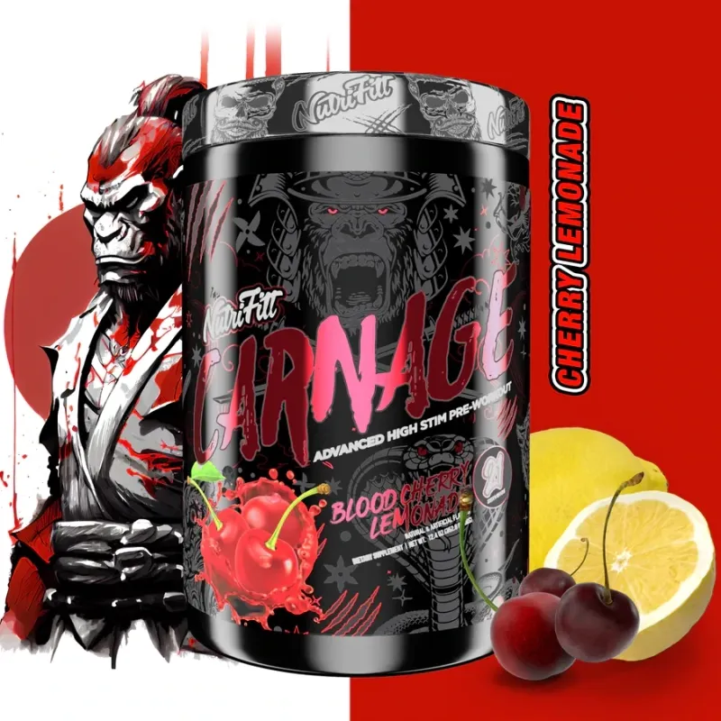 Nutrifitt Carnage Blood Cherry Lemonade