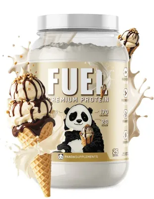 Panda Supps Fuel Ice Cream Sundae
